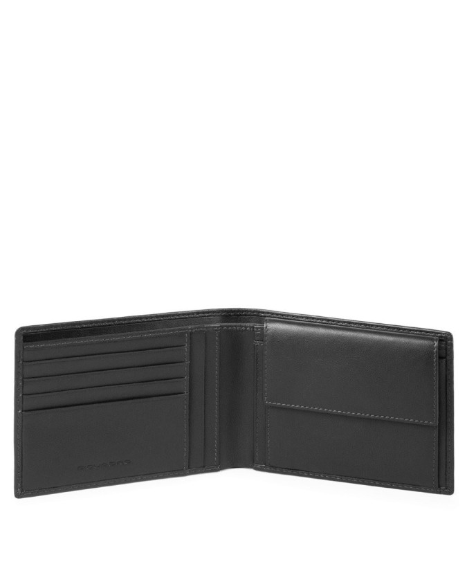 Piquadro - Herren-Lederbrieftasche...