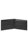 Piquadro - Men's Leather Wallet with Coin Pocket - Urban