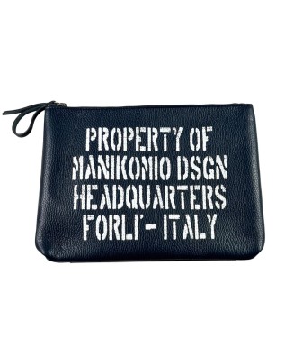  Manikomio Design - Clutch Tg M in pelle Genuine Leather