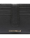 Coccinelle - Kleine Damenbrieftasche mit Kreditkartenfächern Metallic Soft