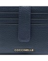 Coccinelle - Small women's wallet with credit card slots, Metallic Soft