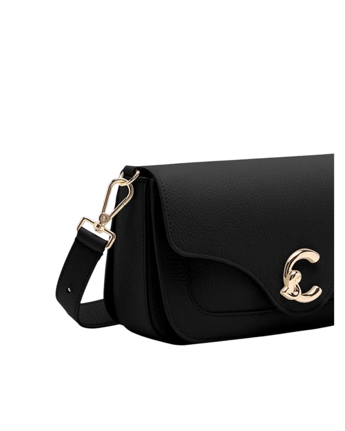  Coccinelle - Borsa a spalla e a tracolla in pelle con patta