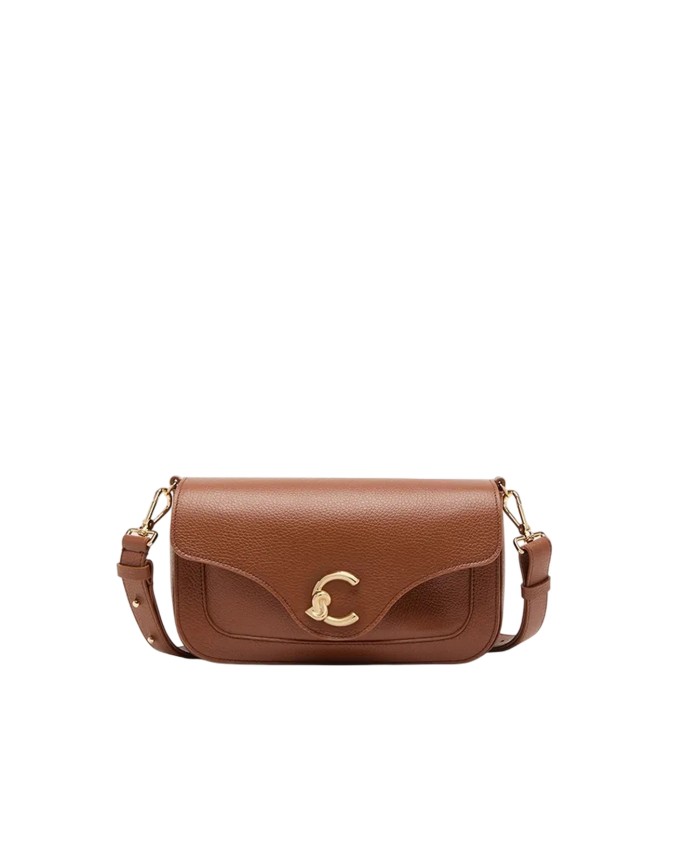  Coccinelle - Borsa a spalla e a tracolla in pelle con patta