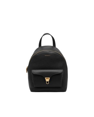 Coccinelle - Women's Leather Backpack, Size S, Beat Generation