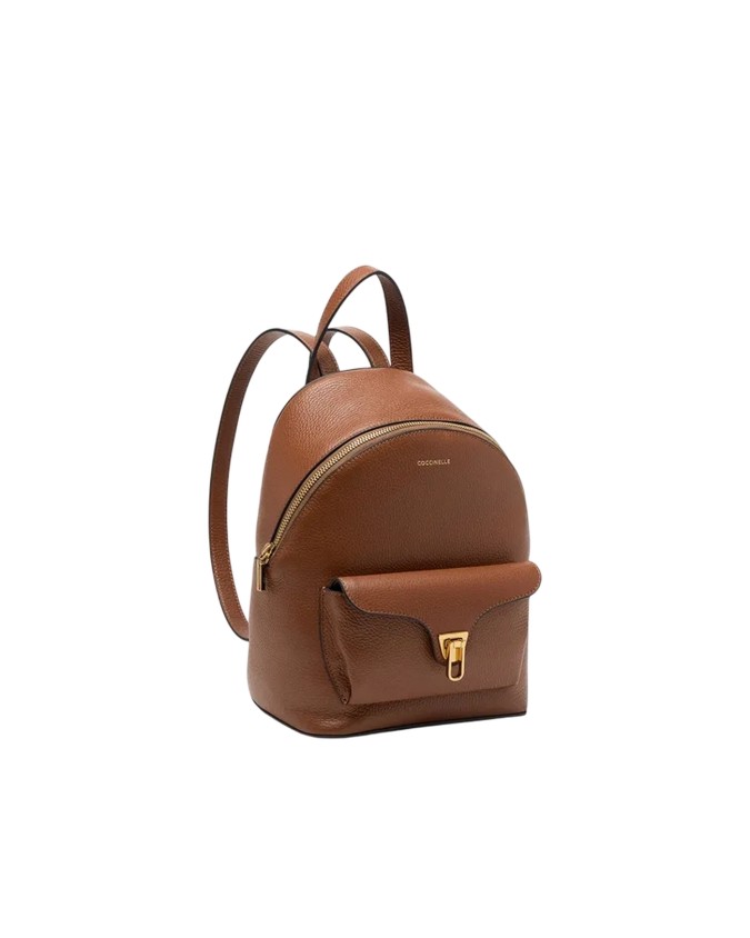 Coccinelle - Women's Leather Backpack, Size S, Beat Generation