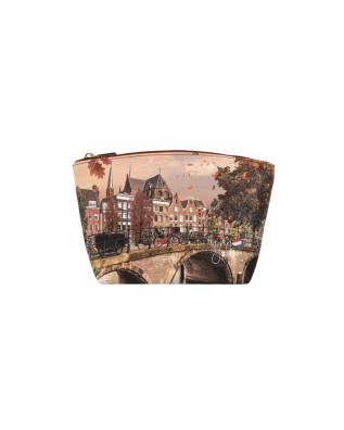  Ynot - Pochette Donna con stampa città Yesbag