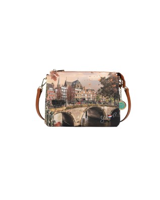  Ynot - Borsa Donna con tre scomparti Yesbag