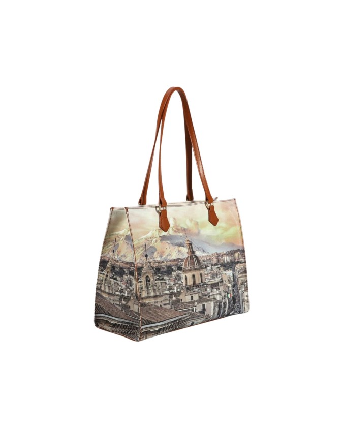 Ynot - Borsa Donna con tasca sul retro Yesbag