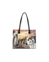 Ynot - Borsa Donna con tasca sul retro Yesbag