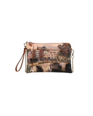  Ynot - Clutch Donna con tasca posteriore Yesbag
