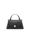 Coccinelle - Handtasche mit Schulterriemen und Klappe aus Leder, Größe M, Nikla