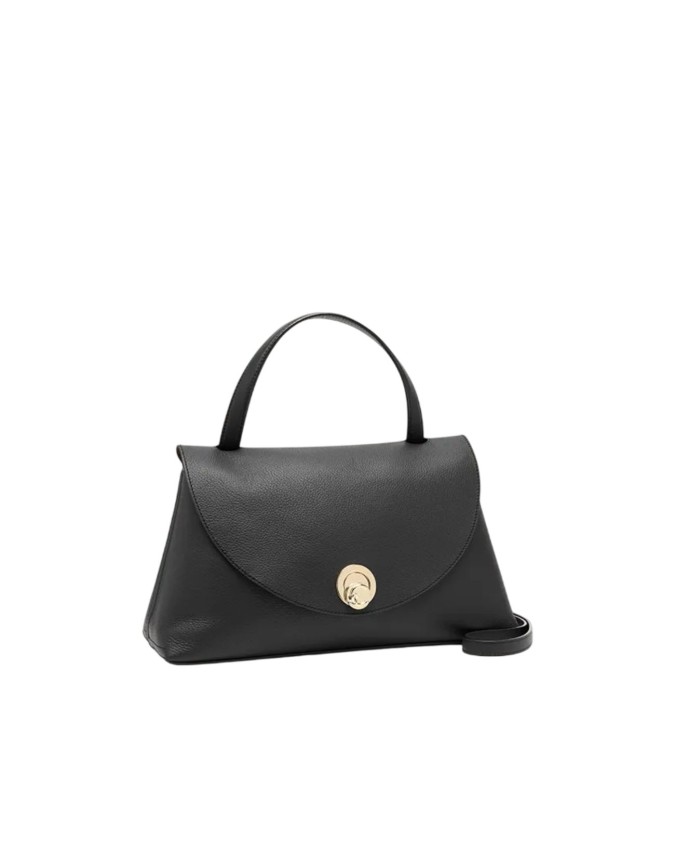  Coccinelle - Borsa a mano con tracolla e patta in pelle Tg. 