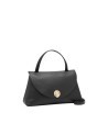  Coccinelle - Borsa a mano con tracolla e patta in pelle Tg. 