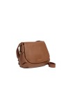  Coccinelle - Borsa a tracolla in pelle con patta Rebekka