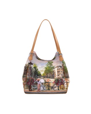  Ynot - Borsa donna a tre scomparti Yesbag