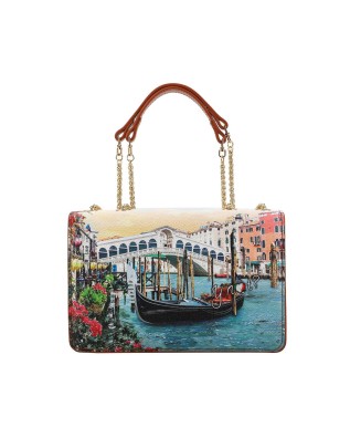  Ynot - Borsa donna a spalla con pattina Yesbag 2