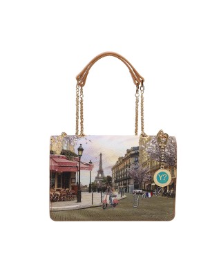  Ynot - Borsa donna a spalla con pattina Yesbag