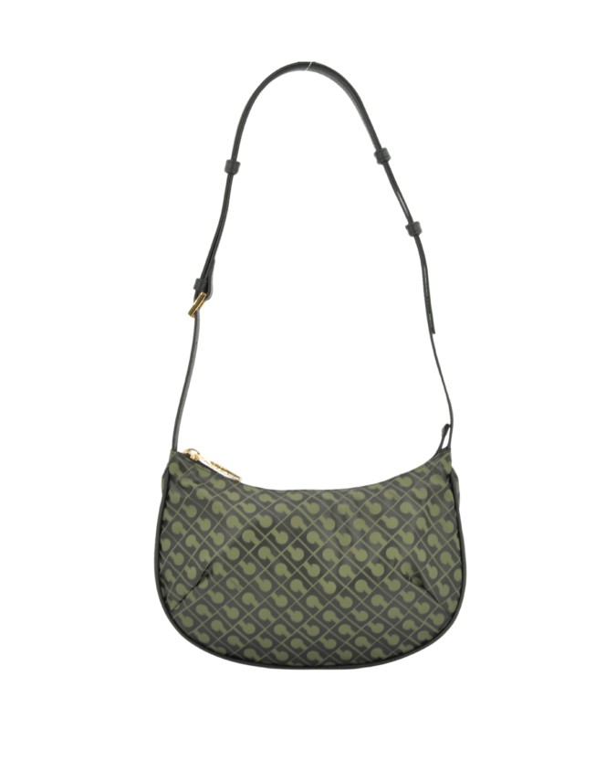 Gherardini - Borsa a tracolla con zip dorata