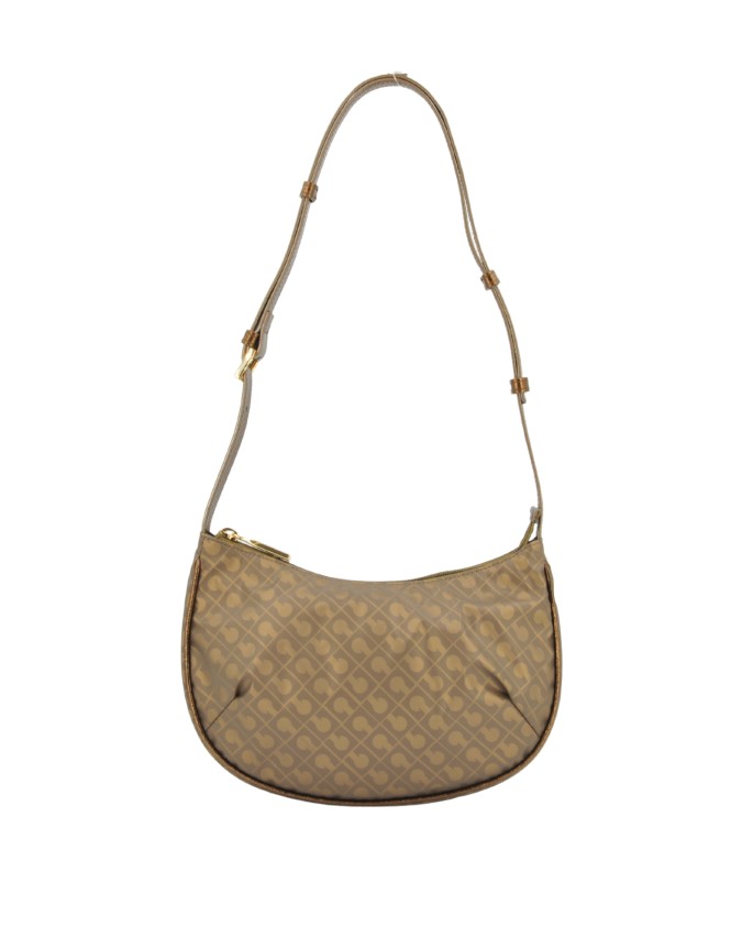 Gherardini - Borsa a tracolla con zip dorata