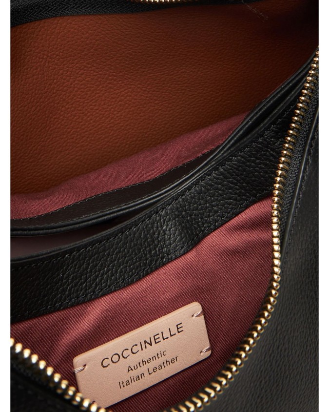 Coccinelle – Borsa a spalla in pelle media Boheme