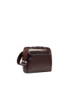 Piquadro - Herren-Ledertasche mit Schulterriemen Blue Square