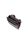 Piquadro - Herren-Ledertasche mit Schulterriemen Blue Square