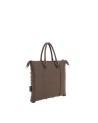 Gabs - G3 PLUS Convertible Leather Tote, Size M, with "Trip" Print