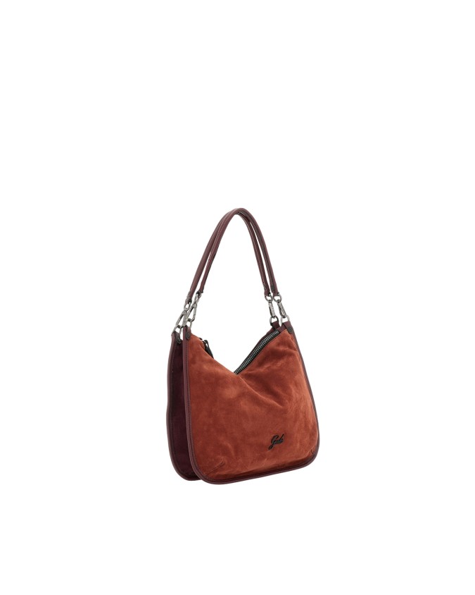  Gabs - Borsa shopping in pelle scamosciata e martellata Tg. 