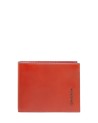 Piquadro -  Blue Square Men's Wallet with Coin Pocket and Credit Card Holders