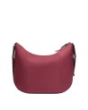 Piquadro - Damen-Umhängetasche aus Leder und recyceltem Stoff