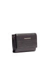  Piquadro - Portafoglio donna piccolo in pelle con patta RFID