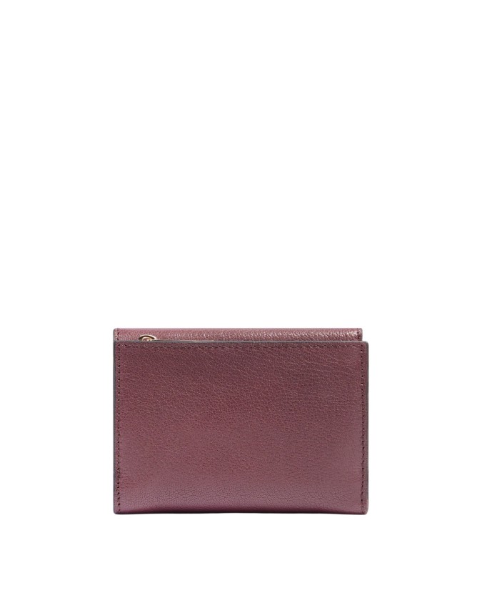  Piquadro - Portafoglio donna piccolo in pelle con patta RFID