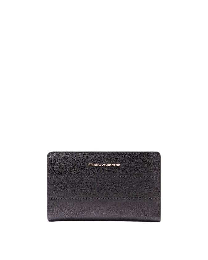  Piquadro - Portafoglio donna medio in pelle RFID