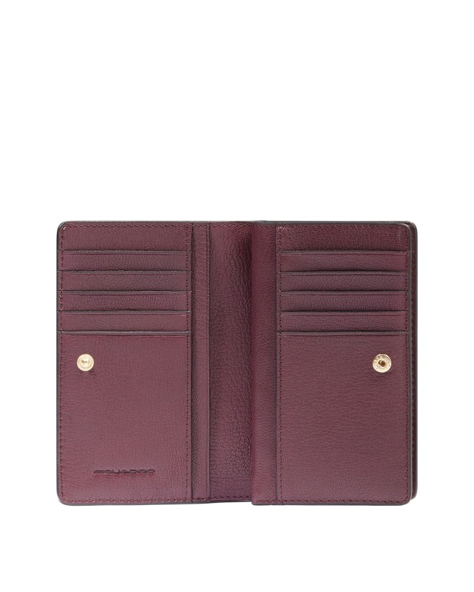  Piquadro - Portafoglio donna medio in pelle RFID