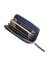 Piquadro - Portafoglio donna 4 soffietti con zip in pelle