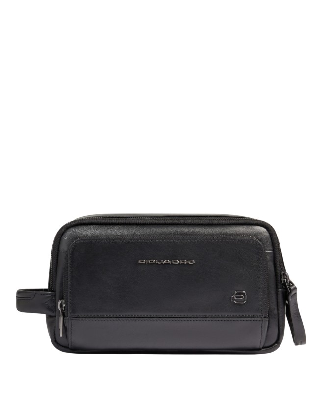 Piquadro - Kosmetiktasche aus Leder...