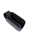 Piquadro - Leather makeup bag with a double zipper