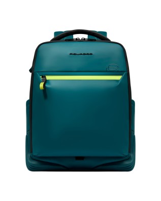 Piquadro - Corner 15.6'' Laptop Travel Backpack with 2...