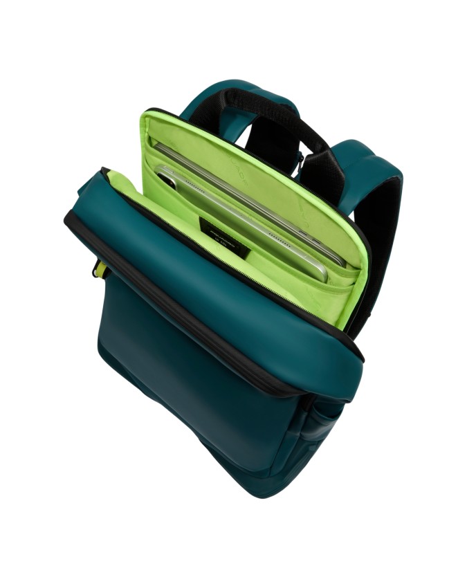  Piquadro - Zaino porta pc 15.6'' in tessuto impermeabile Corner