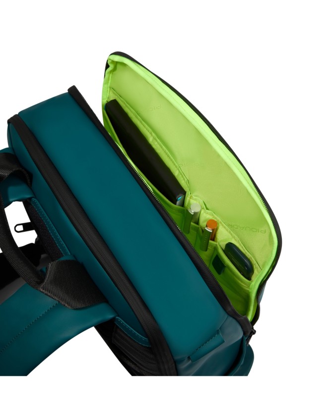  Piquadro - Zaino porta pc 15.6'' in tessuto impermeabile Corner