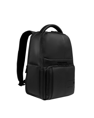  Piquadro - Zaino da viaggio in tessuto gommato porta pc 14'' 2