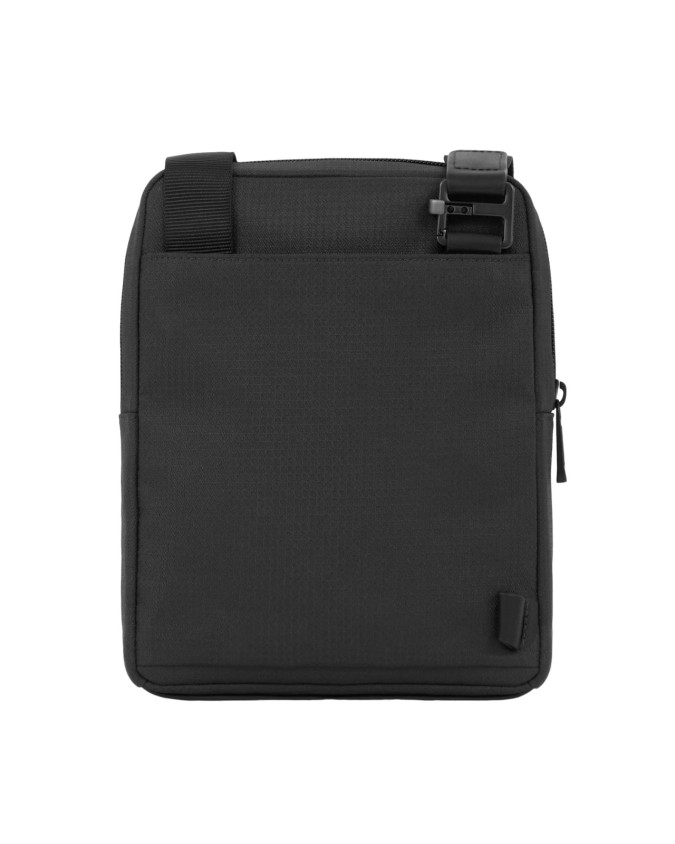  Piquadro - Borsello porta iPad Mini in pelle e tessuto