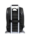 Piquadro - Herren-Lederrucksack mit Platz für einen 14-Zoll-Laptop, 1 Fach, Blue Square