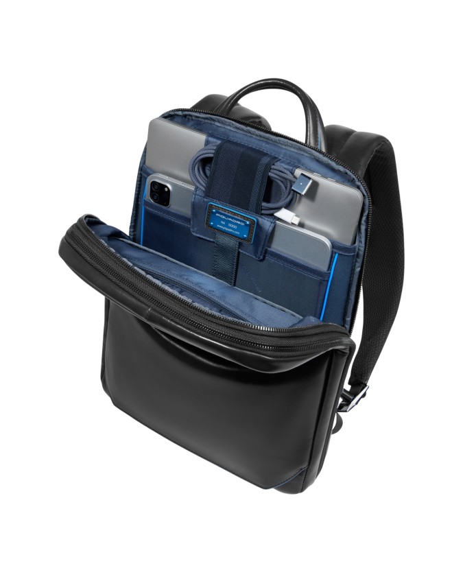 Piquadro - Herren-Lederrucksack mit...