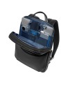 Piquadro - Herren-Lederrucksack mit Platz für einen 14-Zoll-Laptop, 1 Fach, Blue Square
