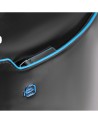 Piquadro - Men's Leather Backpack with 14'' Laptop Compartment, 1 Compartment, Blue Square