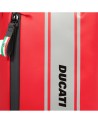 Piquadro - Men's single-shoulder bag made of rubberized "Piquadro" fabric for Ducati