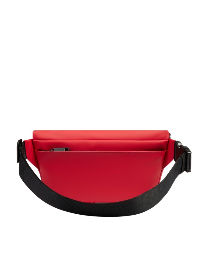 Piquadro - Men's rubberized fabric...