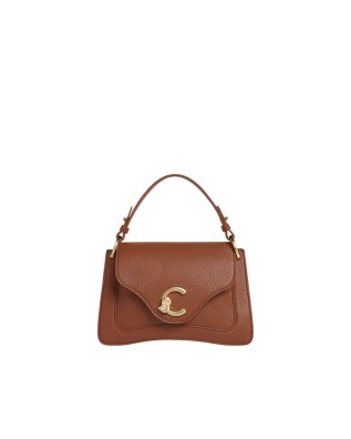  Coccinelle – Borsa a mano in pelle con patta piccola C-ME