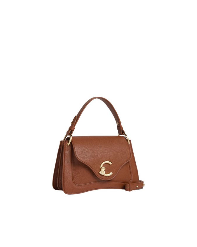  Coccinelle – Borsa a mano in pelle con patta piccola C-ME